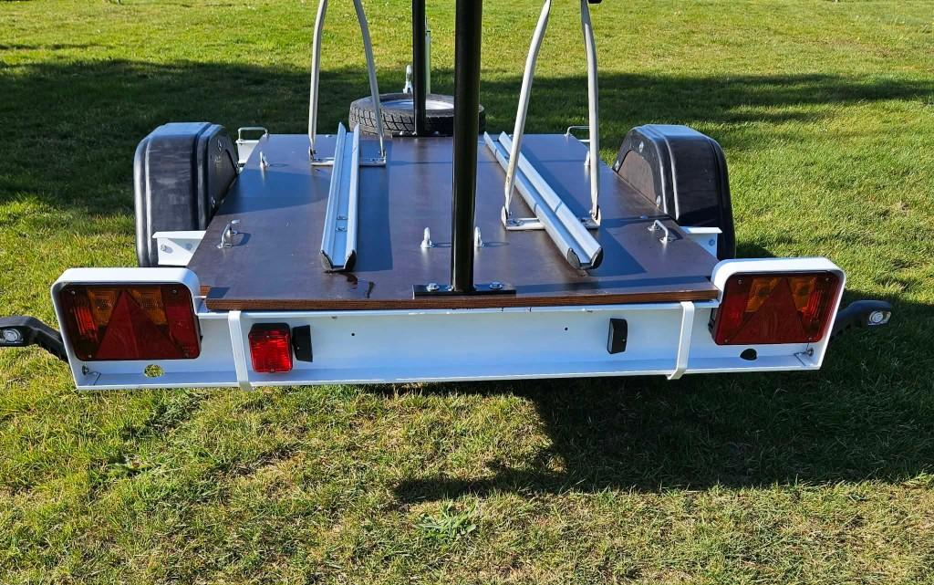 fietsaanhangwagen, Caravans en Kamperen, Overige Caravans en Kamperen, Gebruikt, Ophalen