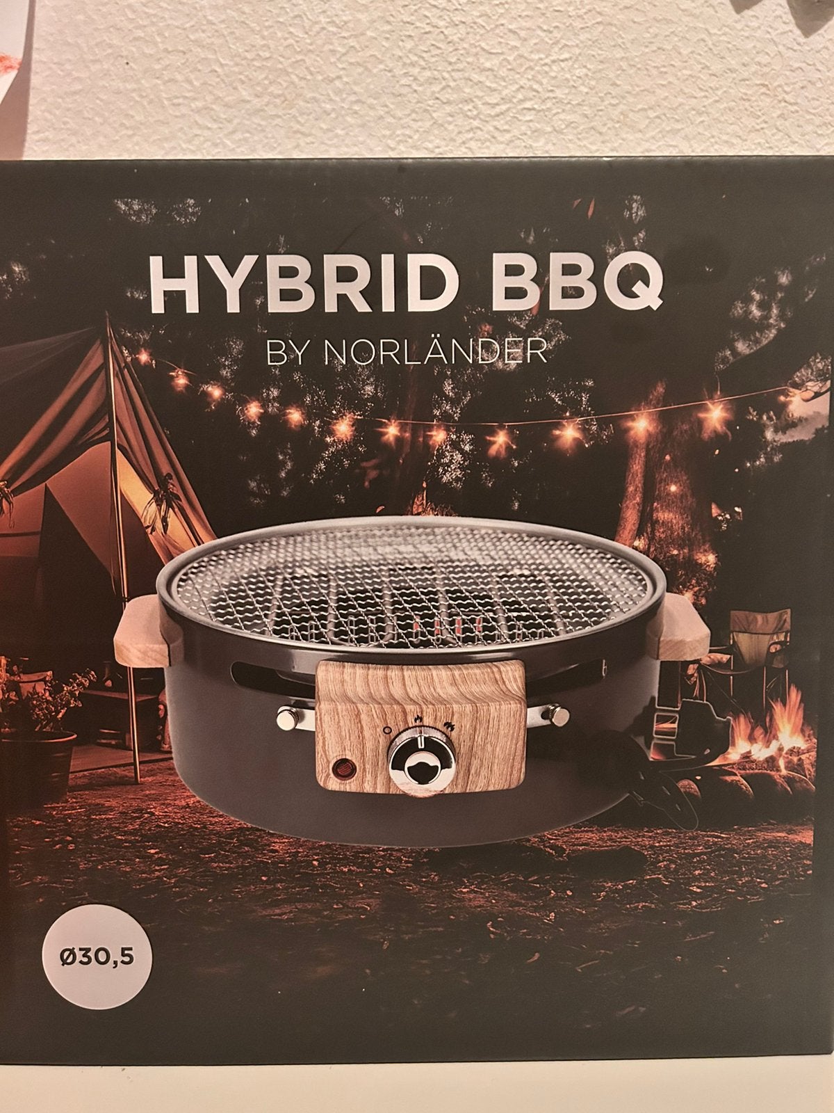 Hybride barbecue, Tuin en Terras, Ophalen, Zo goed als nieuw