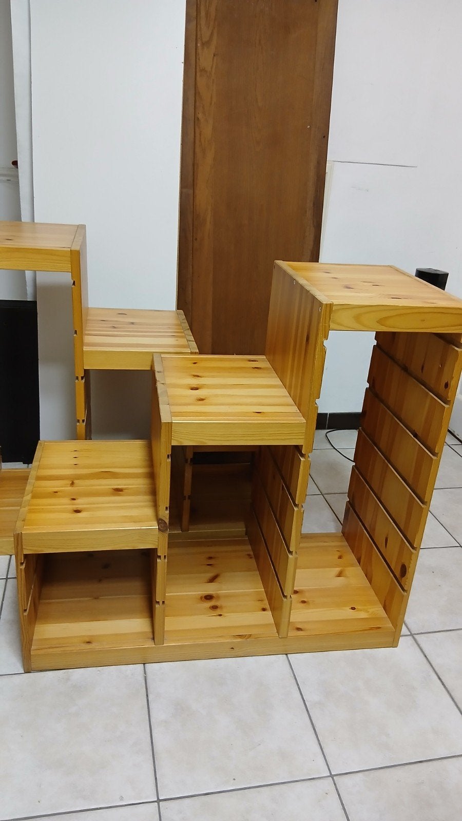 Meubel 3S Trofast IKEA houten trap, Huis en Inrichting, Kasten | Stellingkasten, Ophalen
