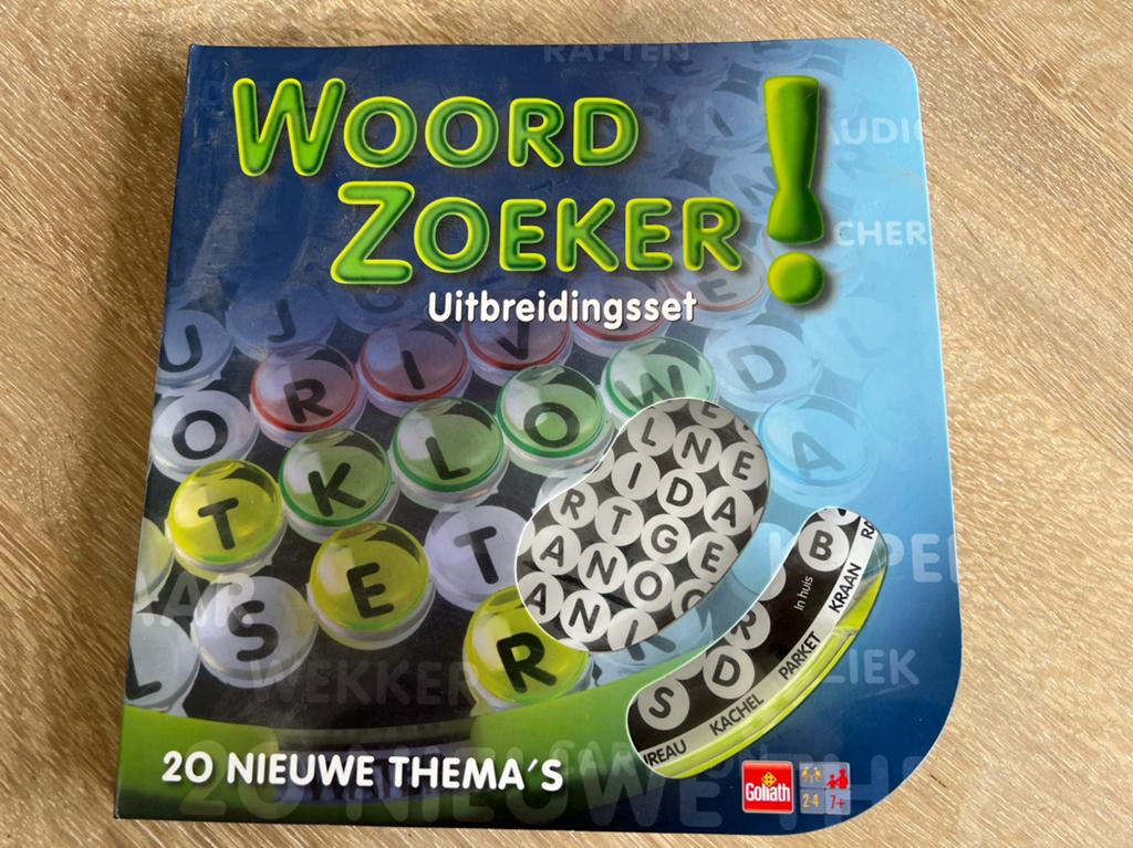 Woordzoeker uitbreidingsset, Hobby en Vrije tijd, Gezelschapsspellen | Bordspellen, Ophalen, Zo goed als nieuw