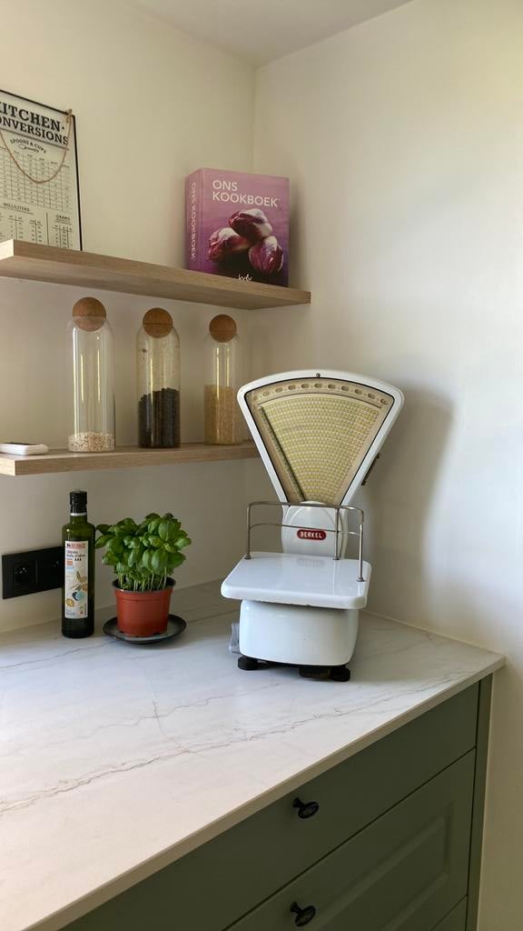 vintage Berkel winkelweegschaal, Antiek en Kunst, Ophalen