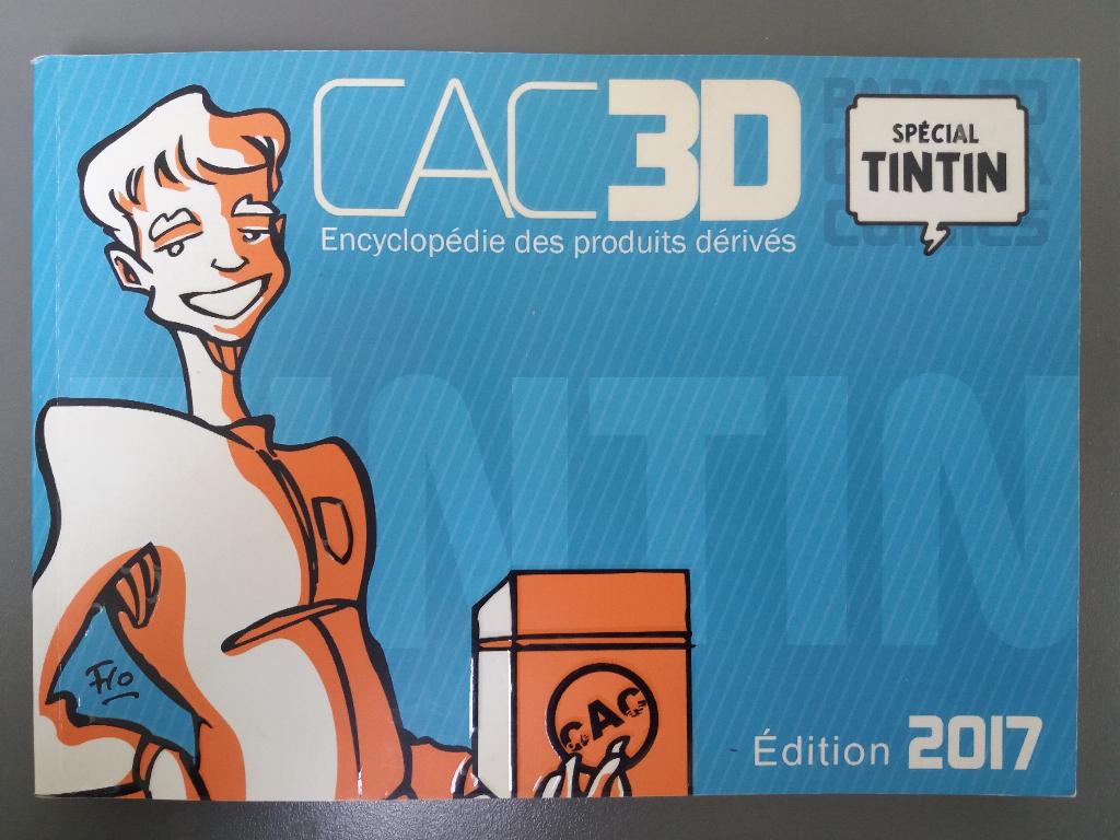 Tintin/Kuifje -CAC3D, Catalogus Tintin special- Uitgave 2017, Verzamelen, Ophalen of Verzenden, Kuifje, Zo goed als nieuw
