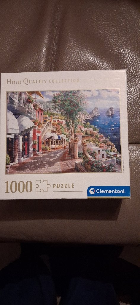 Puzzle 1000 pc Clementoni, Enlèvement, 500 à 1500 pièces, Neuf, Puzzle