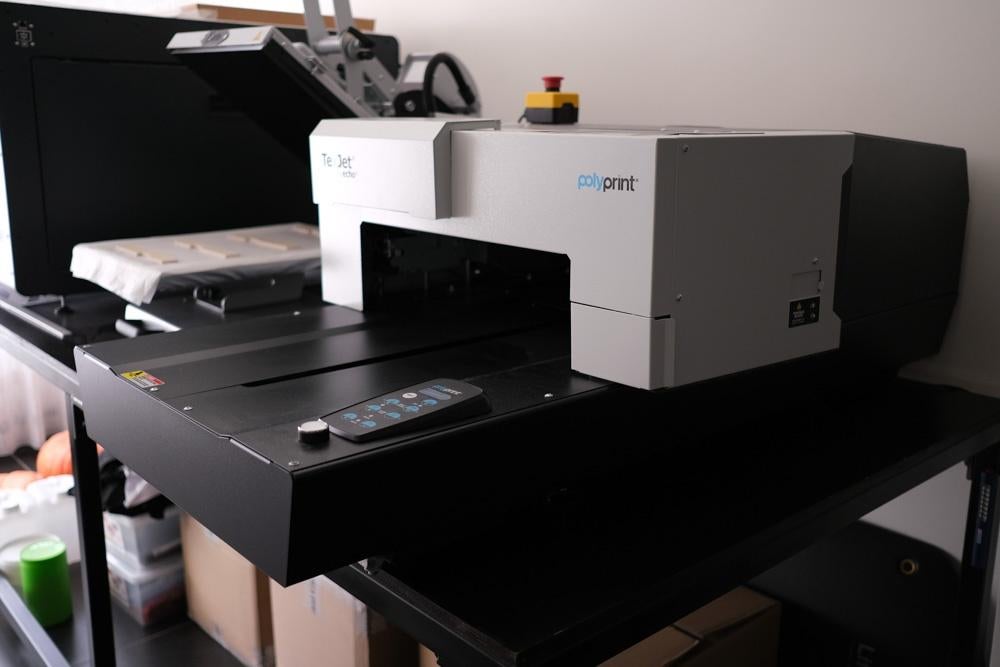 Textiel Printer Texjet Echo 2 DTG/DTF  + Set (Topstaat!), Ophalen of Verzenden, Zo goed als nieuw, Overige technieken, Printer