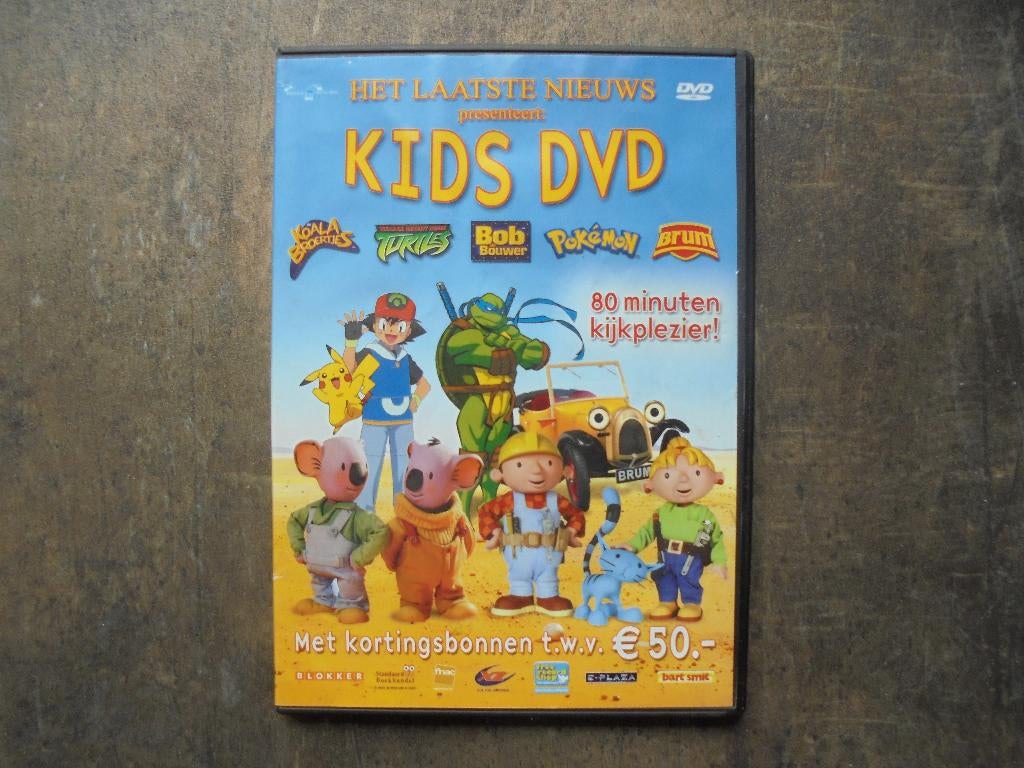DVD Kids (zie foto's), Tous les âges, Enlèvement ou Envoi, Utilisé, Dessin animé