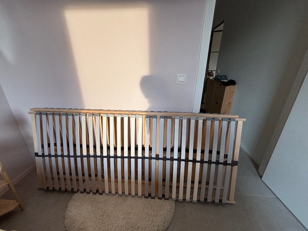 Lattenbodem 80x200cm of 160x200cm, Ophalen, Tweepersoons, Zo goed als nieuw, Bedbodem