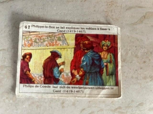 chromo Liebig - chromo 47 - Philips de Goede, Ophalen of Verzenden