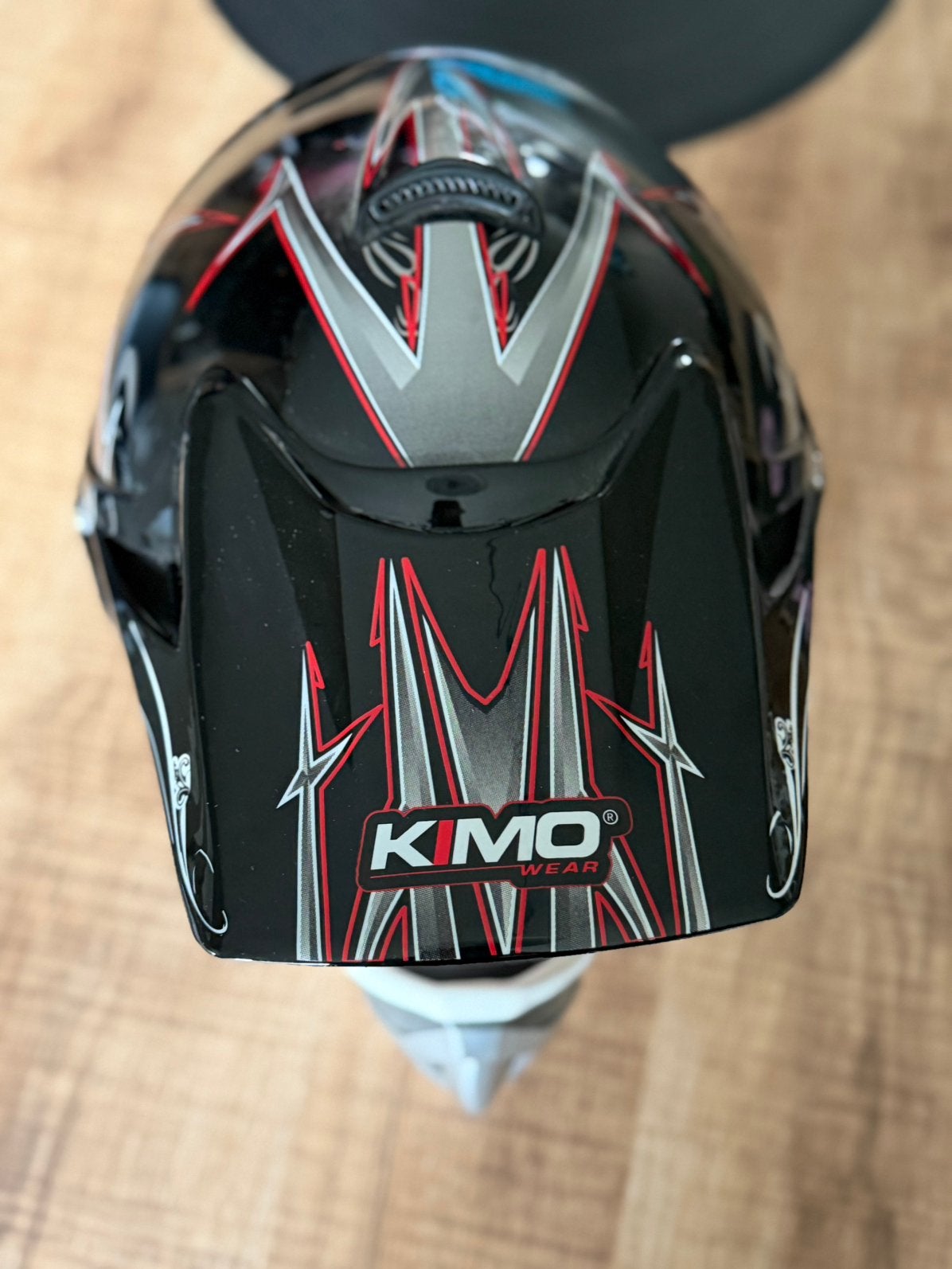 Nieuwe kinder crosshelm met bril, Overige merken, XS, Kinderen, Offroadhelm