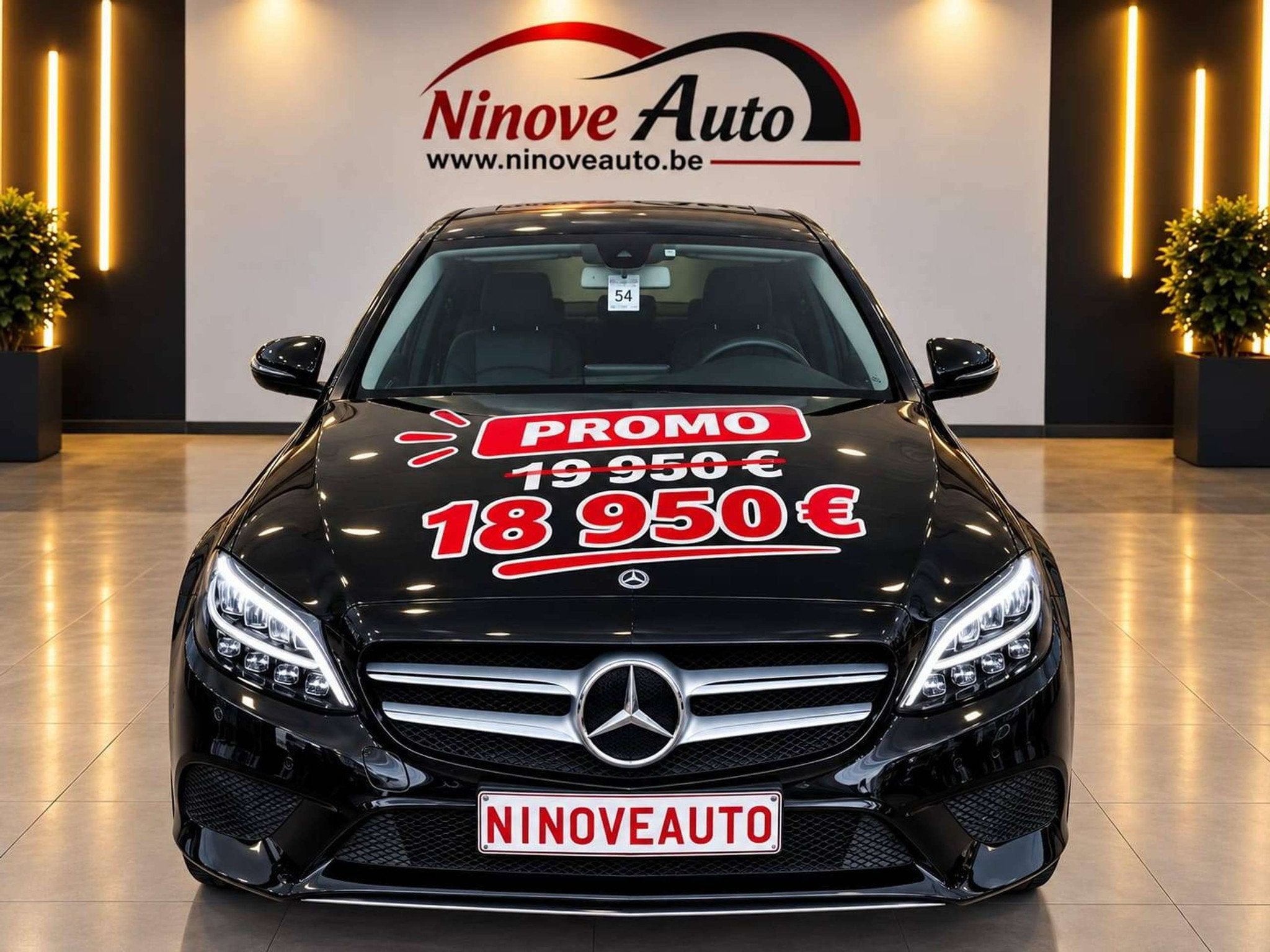 Mercedes-Benz C-Klasse 180 C 180d * AUTOMAAT NAVI AIRCO CAME, Auto's, 4 deurs, Gebruikt, 4 cilinders, Bedrijf