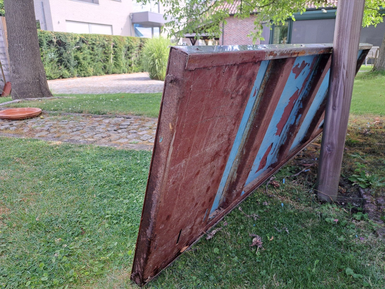 Inox panelen, Doe-het-zelf en Bouw, Metalen, Ophalen
