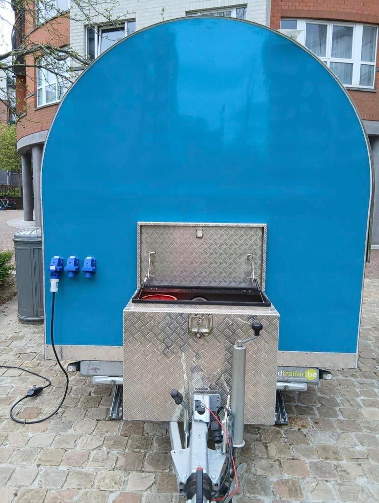 Remorque Food Truck équipée – 10 000 €, Autos : Divers, Remorques, Enlèvement, Comme neuf