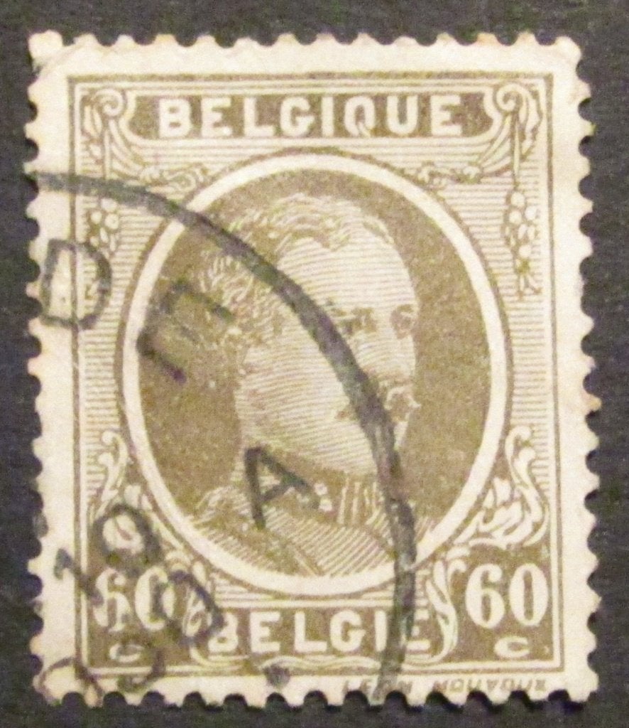 60 centiemen OBC 255a afgestempeld, Met stempel, Koninklijk huis, Frankeerzegel, Ophalen of Verzenden