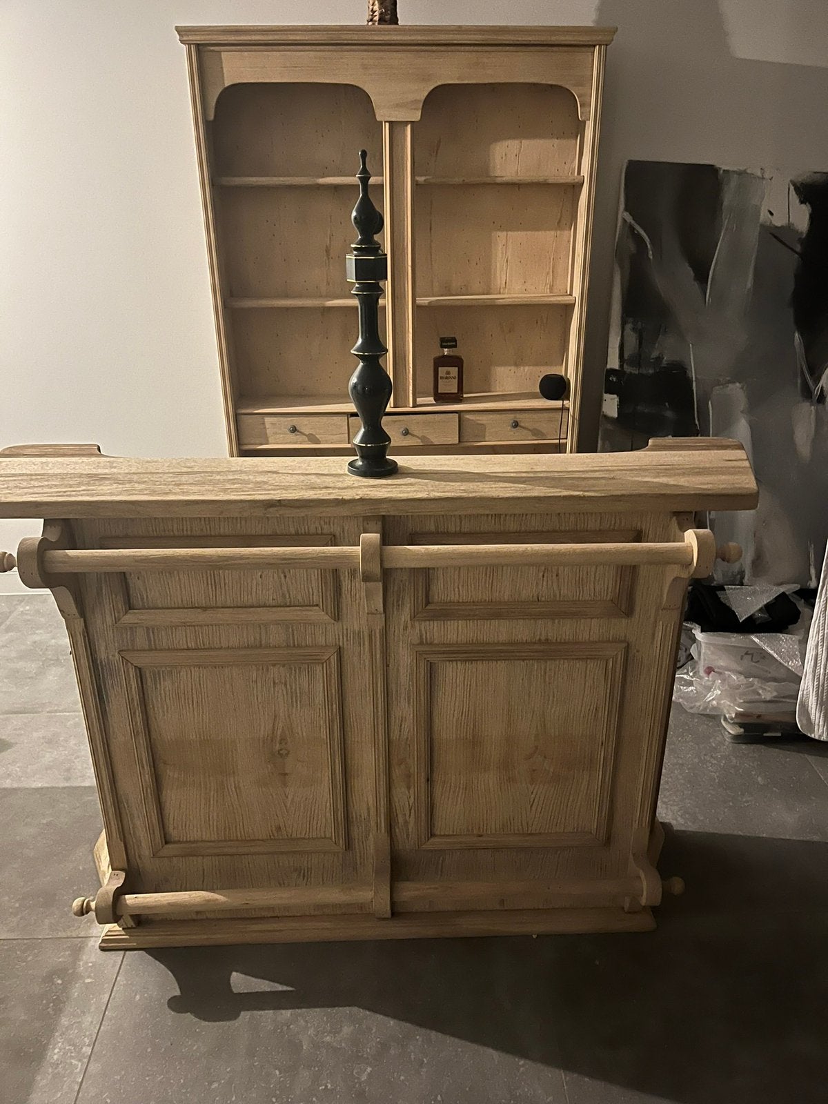 Houten barkast, Enlèvement, Comme neuf
