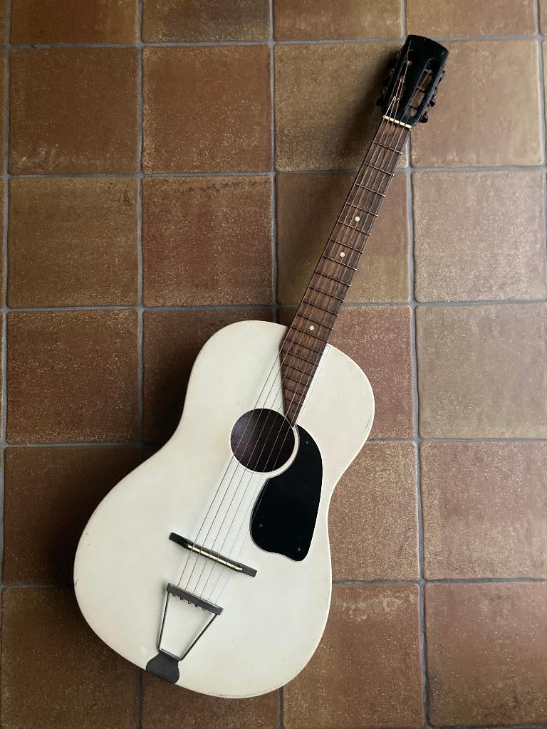 Vintage akoestische gitaar (parlor), Ophalen, Gebruikt, Western- of Steelstringgitaar
