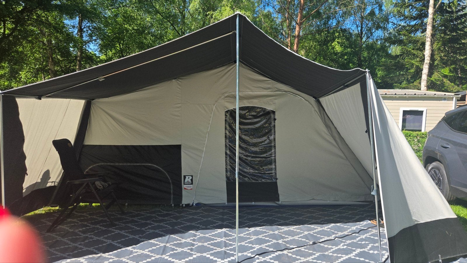 Vouwwagen panama up 2025, Caravanes & Camping, Caravanes pliantes, Raclet, jusqu'à 3, Beige, Enlèvement
