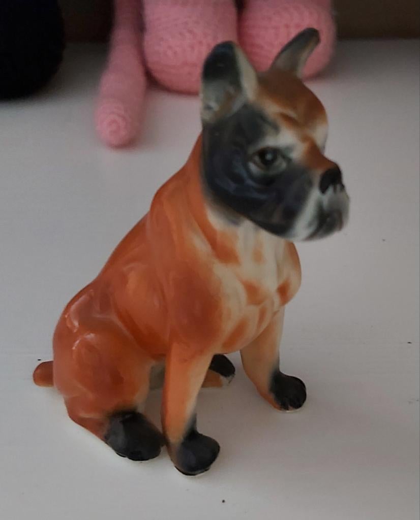 Porseleinen hondje...., Collections, Statues & Figurines, Enlèvement ou Envoi, Animal