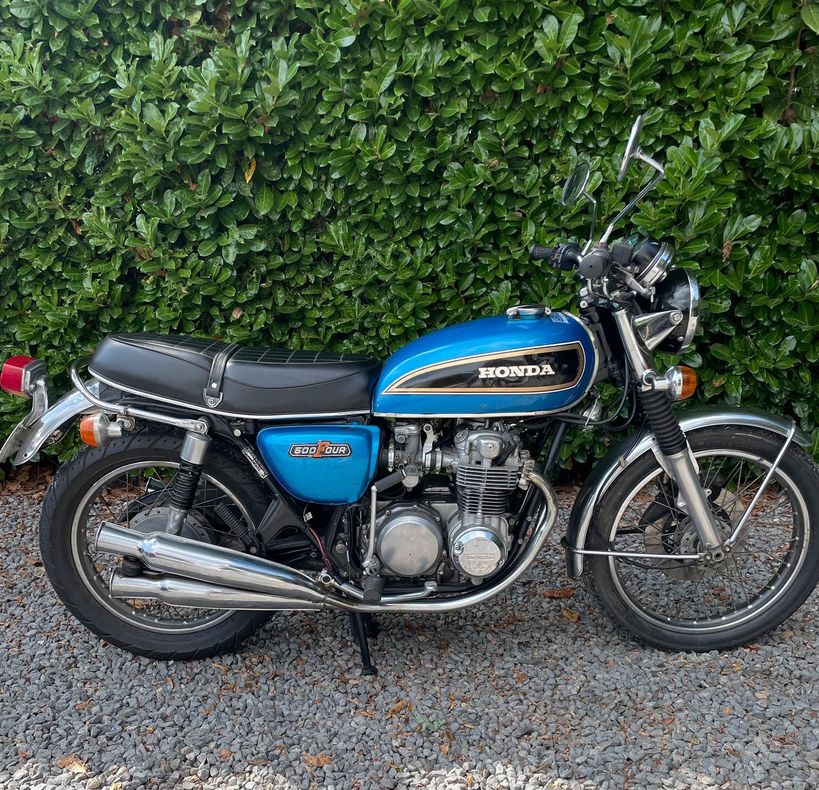 Honda cb500 four, Neuf