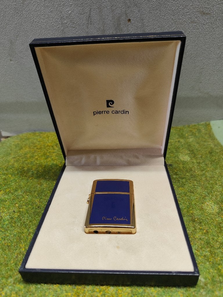 Briquet pierre cardin dans son écrin, Collections, Enlèvement ou Envoi, Briquet