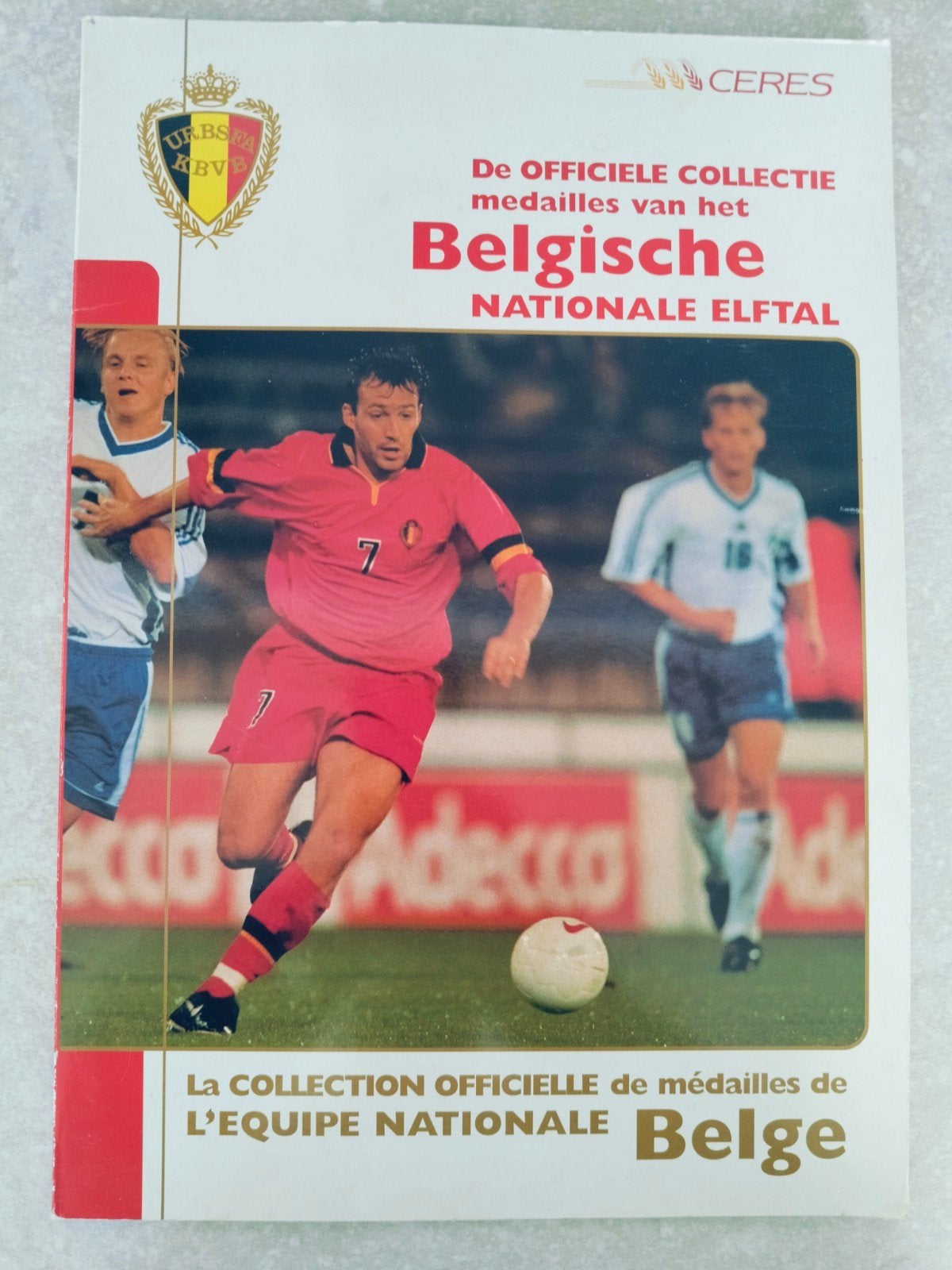 Munten collectie album rode duivels euro 2000, Verzamelen, Ophalen of Verzenden