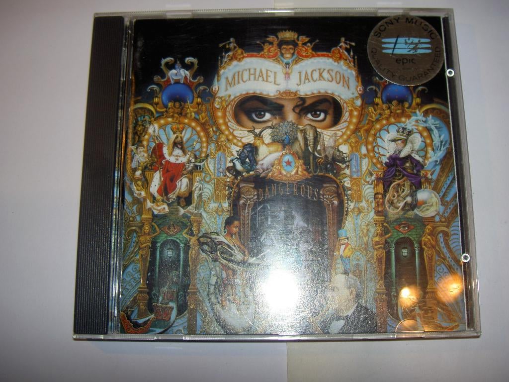 CD Michael Jackson — Dangereux, Enlèvement ou Envoi, Utilisé