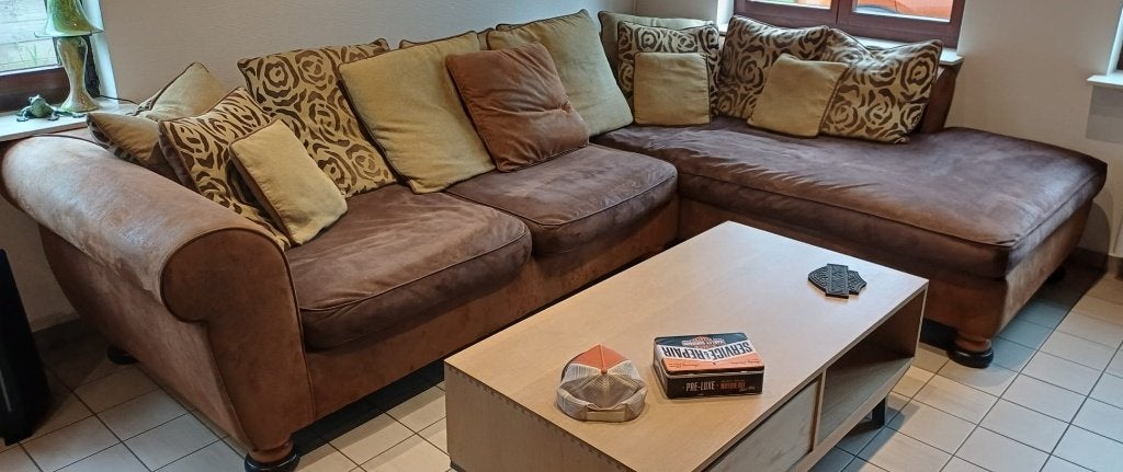 Sofa met 15 kussens, Huis en Inrichting, Ophalen, Zo goed als nieuw