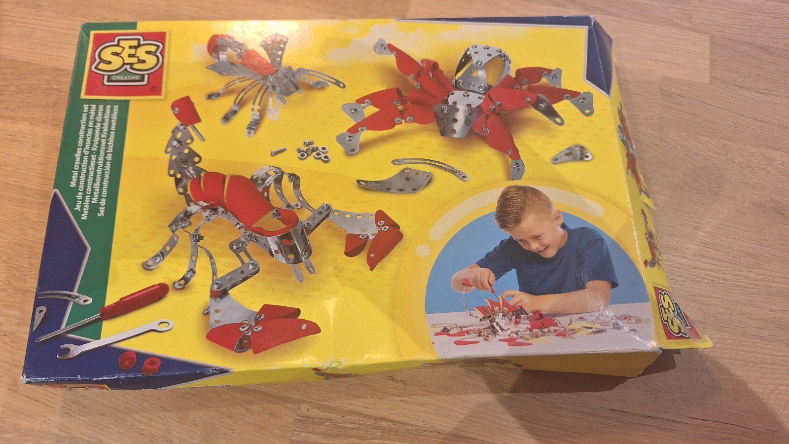 Jeu de construction en métal SES Creative - Insectes / Scorp, Enlèvement, Comme neuf