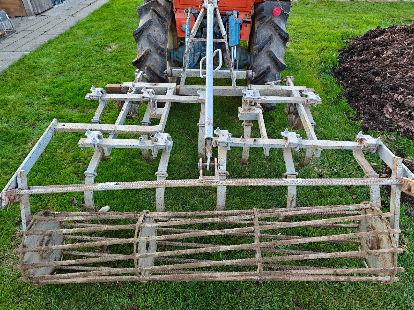 cultivator en wentelploeg, Ophalen, Akkerbouw, Grondbewerking