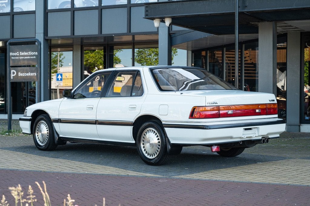 Acura LEGEND 2.7 V6 Luxury (bj 1989, automaat), Auto's, 4 deurs, Stof, 159 pk, Wit