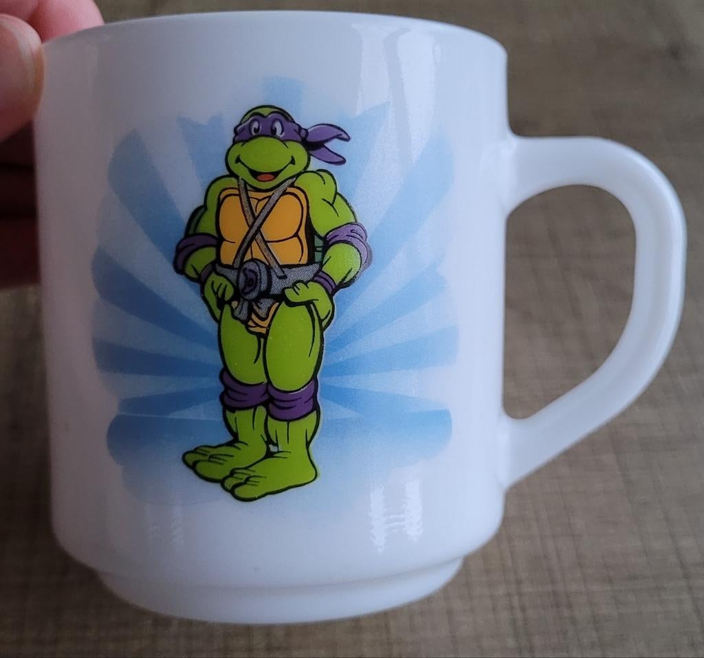 Teenage Mutant Ninja Turtles: drinktas, Ophalen of Verzenden, Zo goed als nieuw, Tv, Gebruiksvoorwerp
