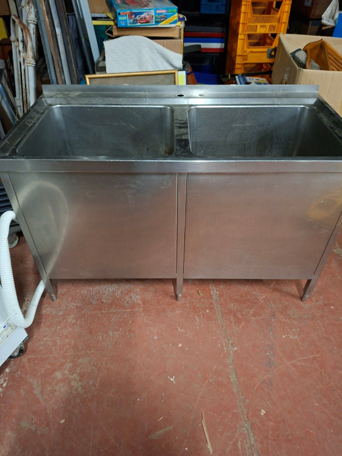 Inox wasbak, Zakelijke goederen, Ophalen