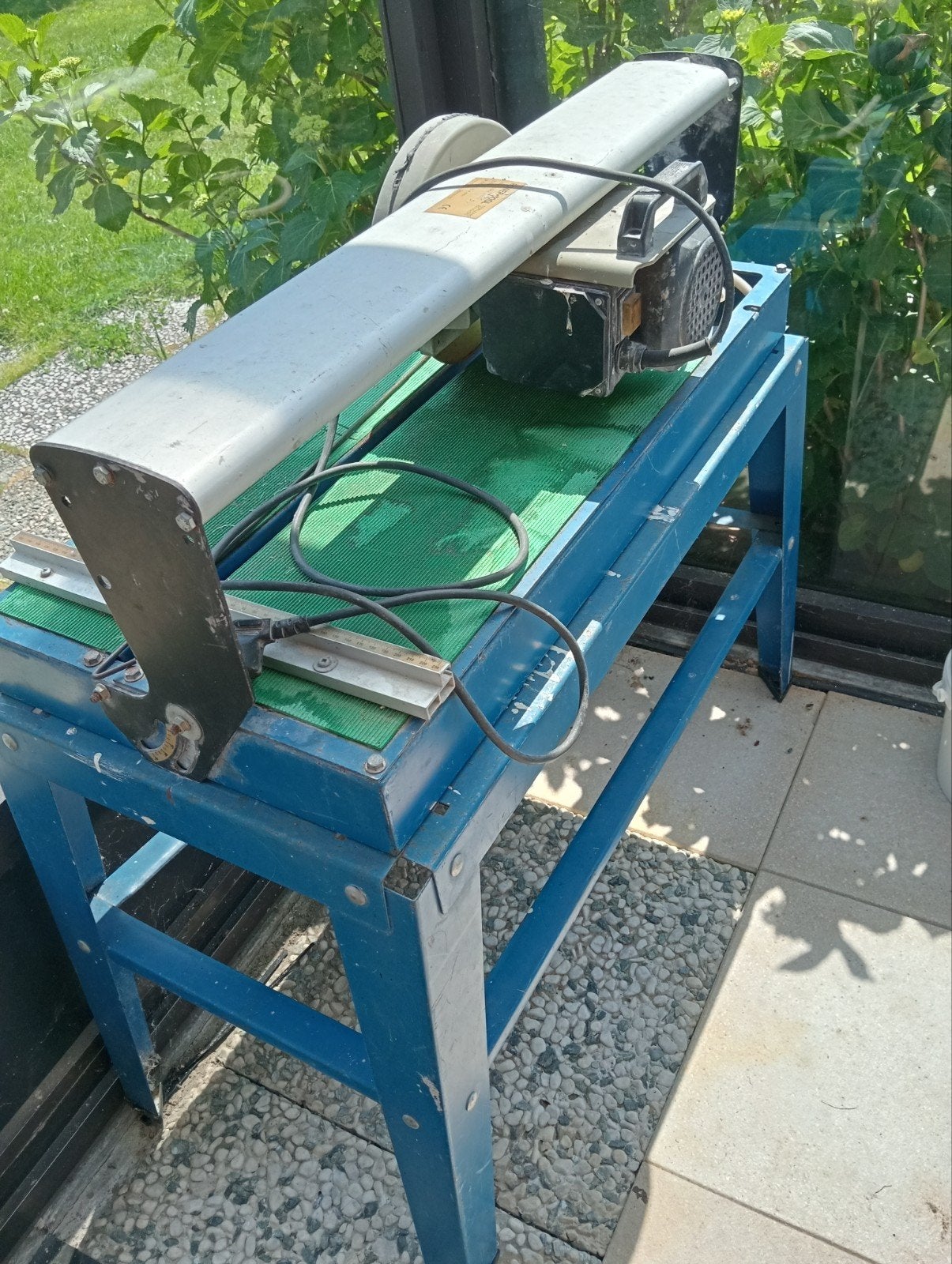 Power Tool tegelzaag machine, Doe-het-zelf en Bouw, Gereedschap | Zaagmachines, Ophalen, Gebruikt, 600 tot 1200 watt, Powertool