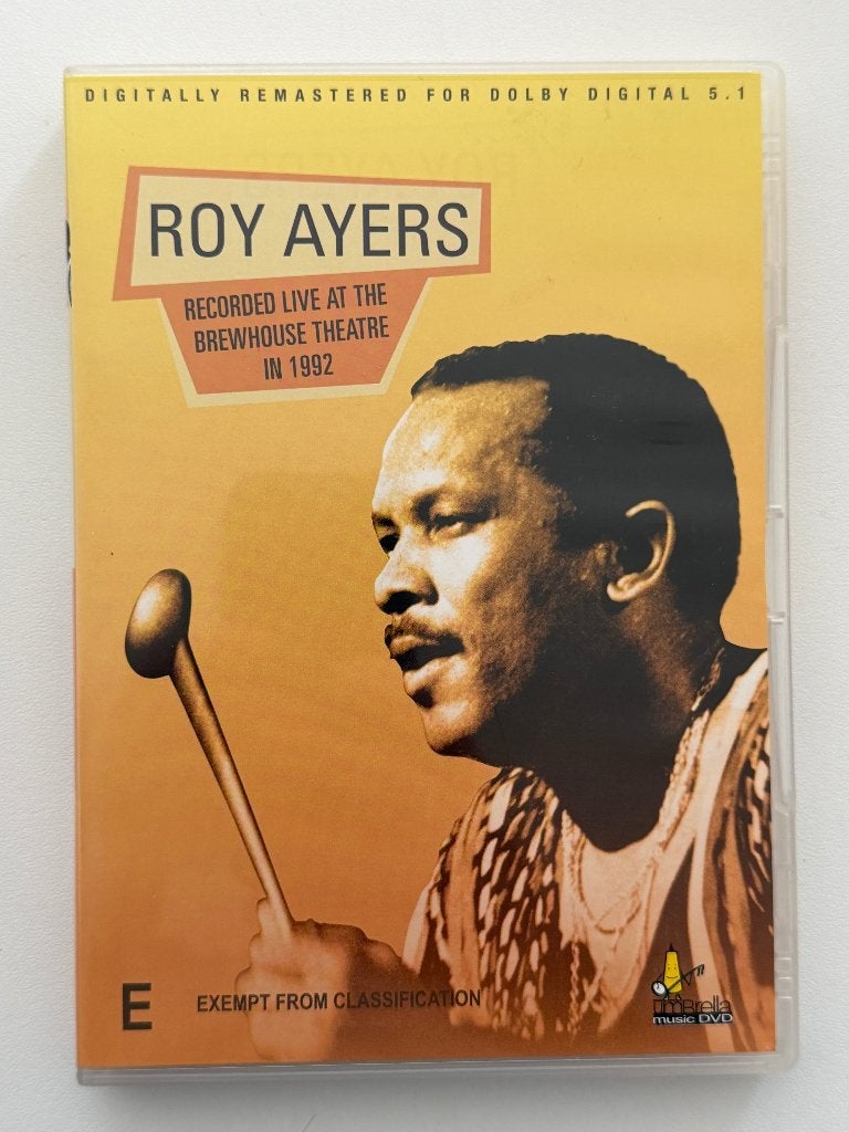 Roy Ayers - Live At The Brewhouse Theatre 1992 (DVD), CD & DVD, Tous les âges, Enlèvement ou Envoi, Utilisé, Concert
