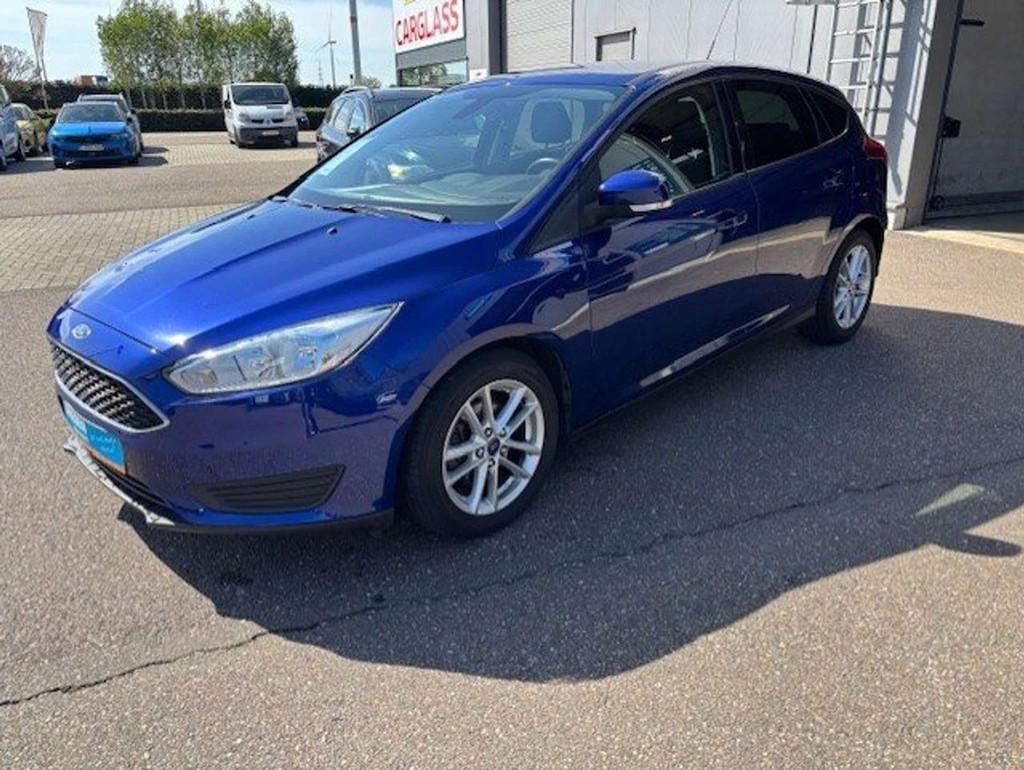 Ford Focus Focus 1.0 EcoBoost Trend/Airco/1j gar(1), Focus, Stof, Gebruikt, Blauw