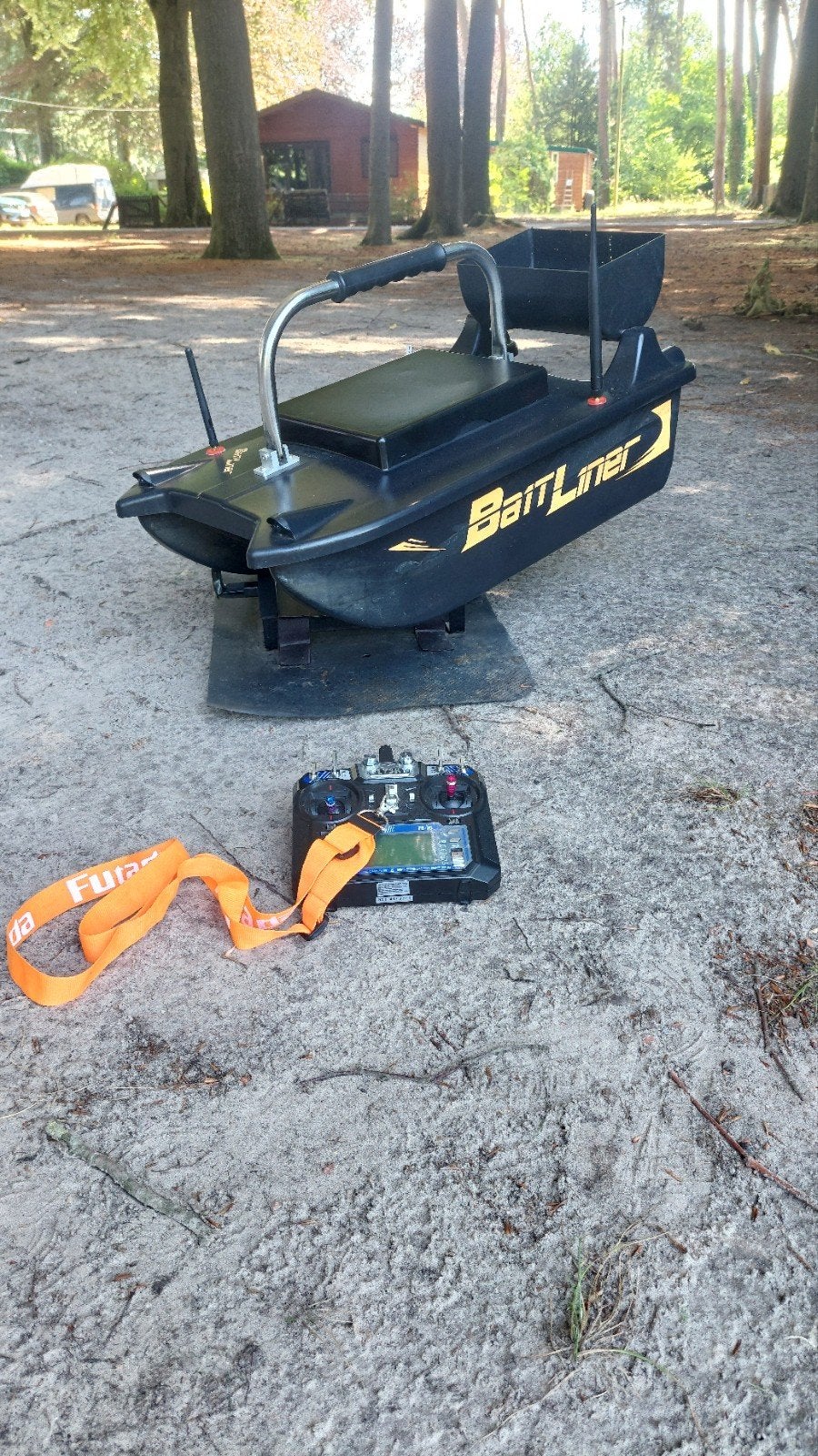 Baitliner (black pearl), Ophalen