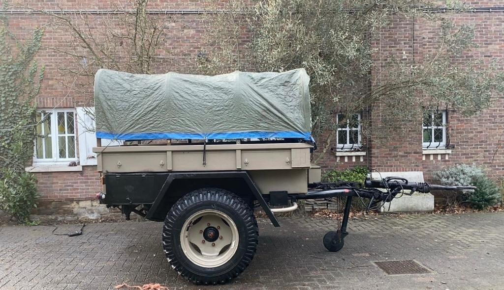 Unimog militaire trailer 1969 unieke offroad klassieker!, Ophalen, Nieuw