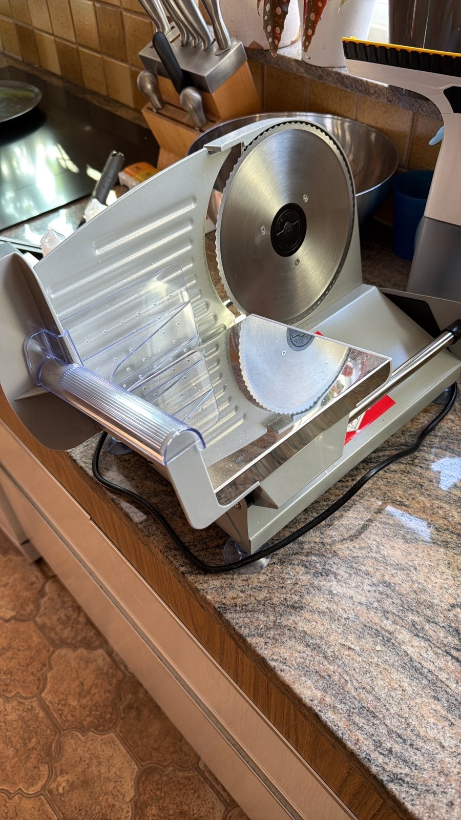 Snijmachine voor brood en vlees, Electroménager, Électroménager & Équipement Autre, Enlèvement, Comme neuf