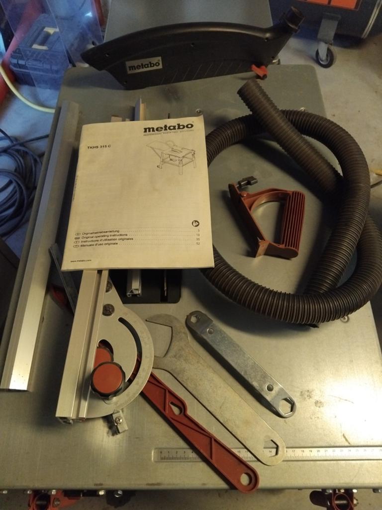 Scie de chantier METABO lame 315mm, Bricolage & Construction