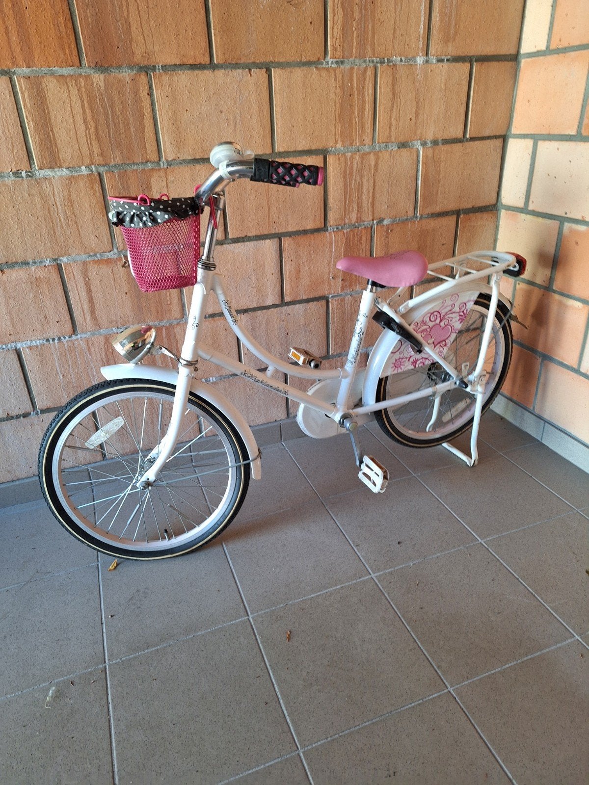 kinderfiets, Ophalen