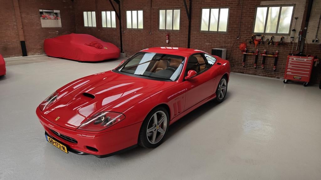 Ferrari 575M 2003, 35.500 km, Automaat, Achterwielaandrijving, 12 cilinders, Bruin