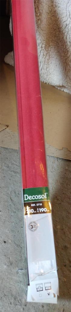 rolgordijn Decosol, Enlèvement, Rouge, 200 cm ou plus, 150 à 200 cm