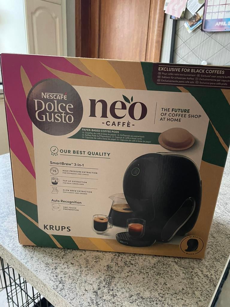 Koffiezet dolce gusto neo nieuw, Ophalen of Verzenden, Nieuw, Koffiemachine, Koffiepads en cups