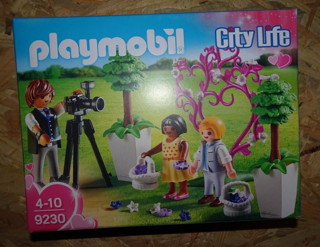 Playmobil City Life Fotograaf met bruidskinderen - 9230, Kinderen en Baby's, Speelgoed | Playmobil, Ophalen of Verzenden, Nieuw