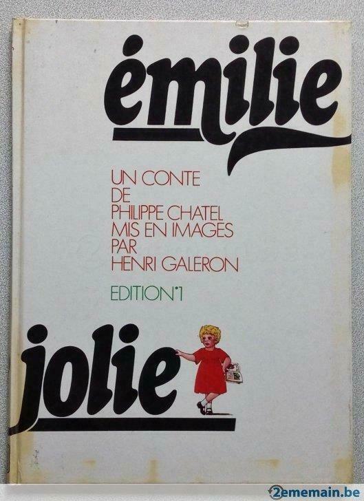 Livre " Emilie Jolie " de Philippe Chatel 10 €, Ophalen, Gelezen, 4 jaar