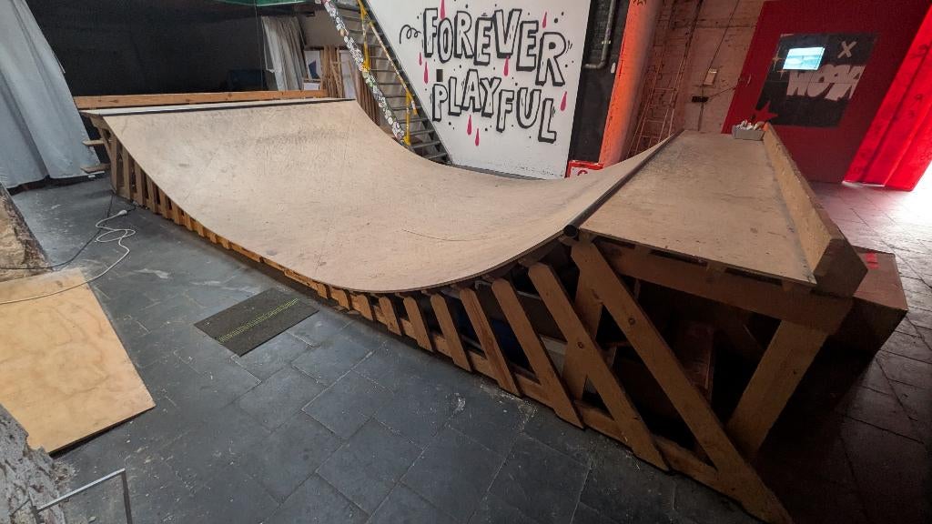 Skateramp, Enlèvement, Utilisé