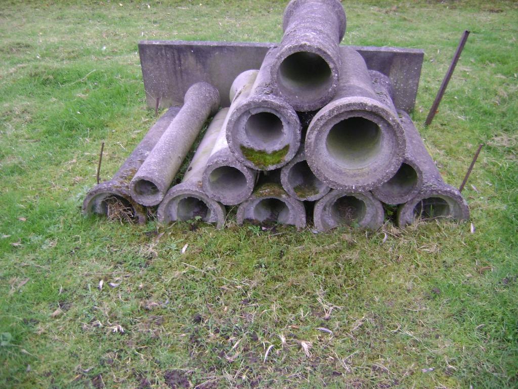 betonbuizen// gresbuizen (nieuw) diverse diameters, Doe-het-zelf en Bouw, Buizen en Afvoer, Ophalen, Nieuw, Overige materialen