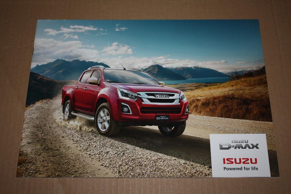 ISUZU D-Max brochure 2019, Boeken, Catalogussen en Folders, Ophalen of Verzenden, Nieuw, Folder