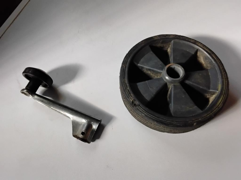 Wiel en handvat steun aanhangwagen., Ophalen of Verzenden