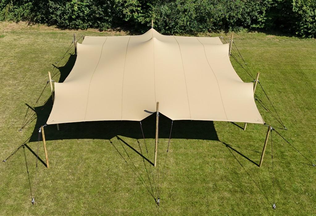 Te koop: Stretchtent 8,0 x10,0 (Nieuw, 720gr/m2), Tuin en Terras, Overige typen, 6 meter of meer, Nieuw, 8 meter of meer