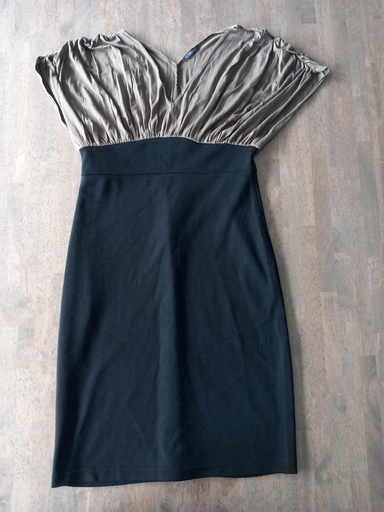 jurk zonder mouwen maat S votre mode, Zwart, Ophalen of Verzenden, Zo goed als nieuw, Maat 36 (S)