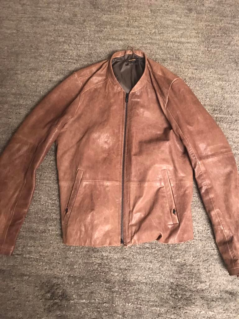 DIESEL BLACK GOLD LEDEREN JAS M ( NIEUW ), Ophalen